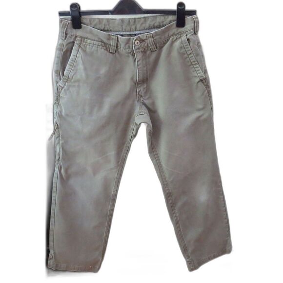 Duluth Trading Co Men's Ballroom Fit Trim Pants  32/30   Olive Green GUC - Picture 3 of 16